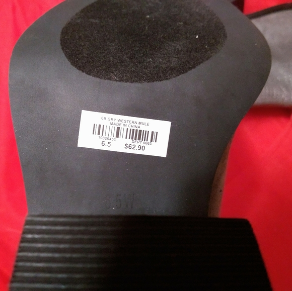 Torrid Suede Mule | Size 6.5W - Picture 7 of 10